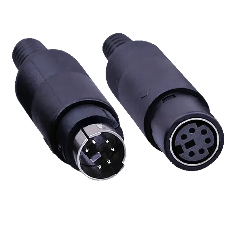 Mini-DIN-S-Video-Connector