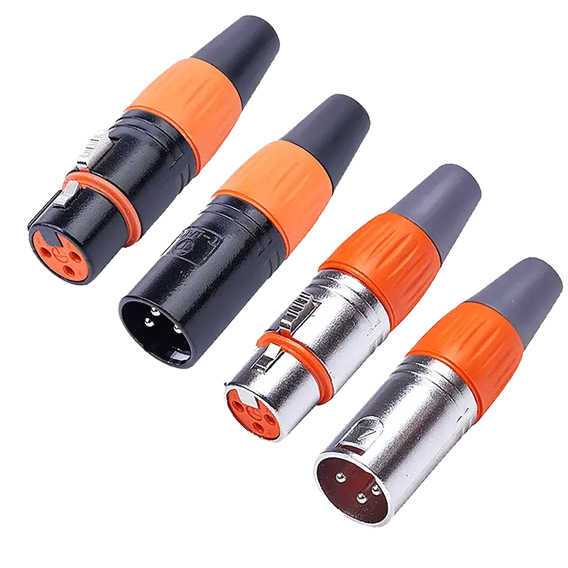 XLR-Male-Female-Connectors